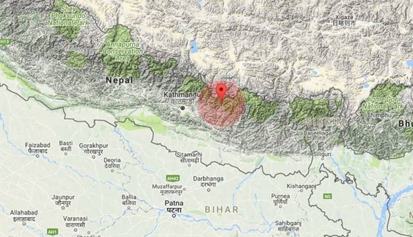 Nepal hit by 5.0 magnitude earthquake, no immediate reports of injuries