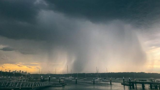 Sydney Storms Light Up City After Record Heat