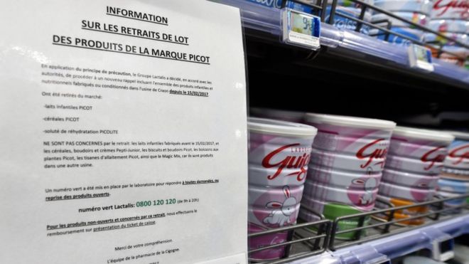 French Salmonella Baby Milk Scandal ‘Affects 83 Countries’