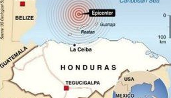 Tsunami advisory issued after Magnitude 7.6 Earthquake Strikes Near Great Swan Island, Honduras