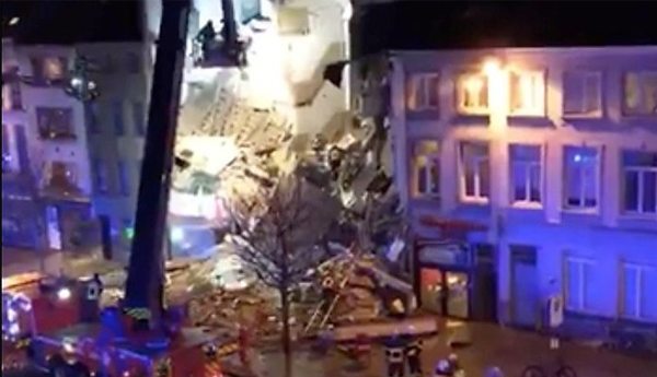 Antwerp: Belgium Building Collapses In Explosion
