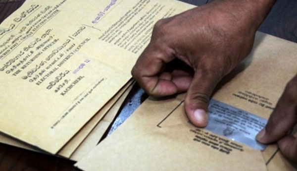 Ballot Papers  For Postal Votes to be Delivered After  Jan 12