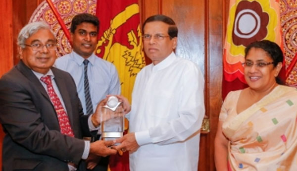 International Award to President in Recognition of Anti-Drug Campaign