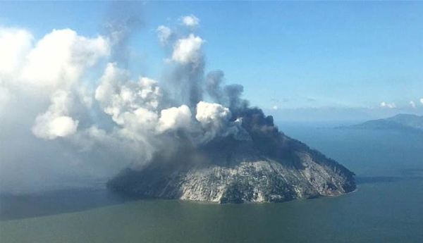 People Evacuated From Papua New Guinea Island After Volcano Explodes