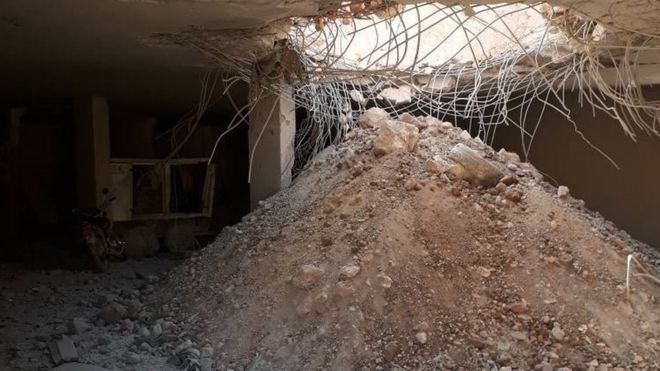 Syria Conflict: Air Strike In Hama Province Cripples Cave Hospital
