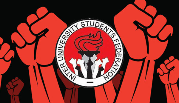 IUSF Demonstrates in Several Places Demanding Release of Uni. Students Including Lahiru…