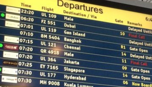 Delay Continues In Srilankan Airlines Flights