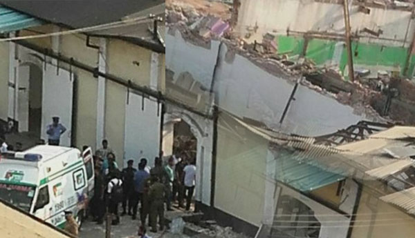 Building Collapsed in Grandpass