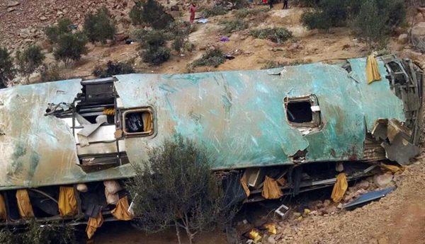 44 Killed In Bus Crash in Southern Peru