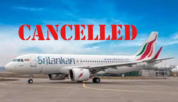 Scheduled Four Flights of Srilankan Airlines to Be Cancelled Tomorrow
