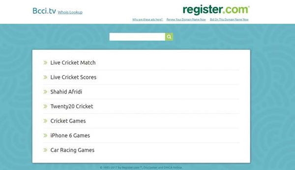 Error 404: BCCI Website Goes Down After Failure To Renew Domain Name