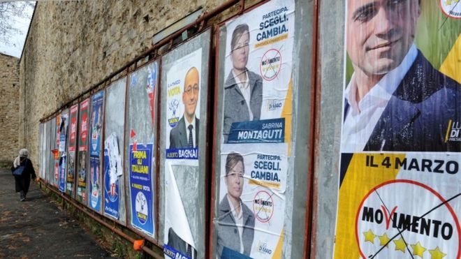 Italy Election: Early Exit Polls Point to Hung Parliament