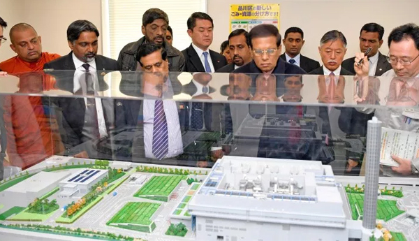 President Visits Modern Waste Management Centre in Tokyo
