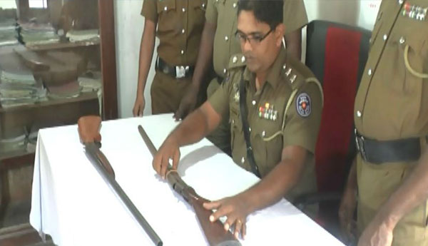 Detection of  Two Unlicensed Firearms in Possession of Army Deserter in Kalutara