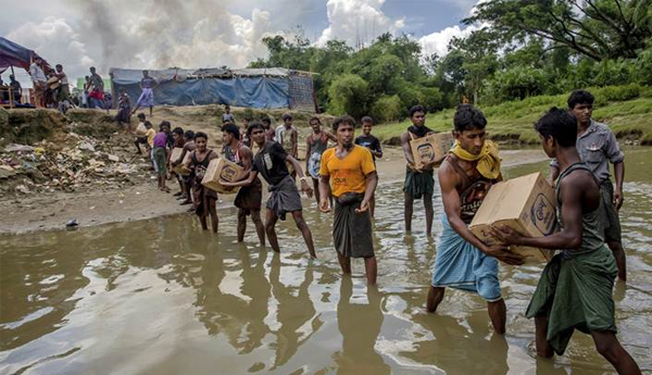Monsoon Floods and Landslides Threaten 100,000 Rohingya Refugees In Bangladesh