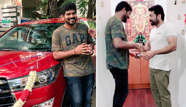 Suriya Gifts a Car to Thaana Serndha Kootam Director Vignesh Shivn, See Photos