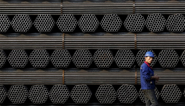 Chinese Steel Futures Tumble on Trade War Fears