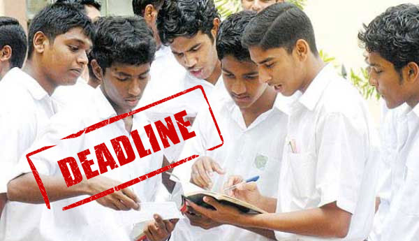 Last Day to Apply for GCE O/L Re- Correction Tomorrow