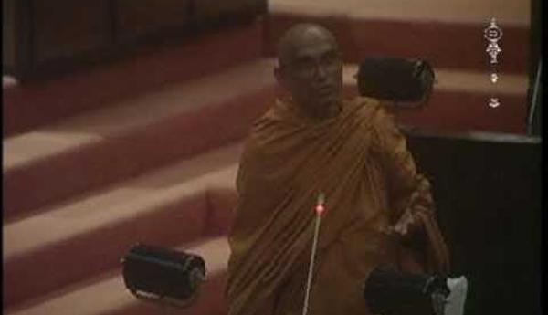 Athuraliye Rathana Thera to Abstain from Voting in No Confidence Motion