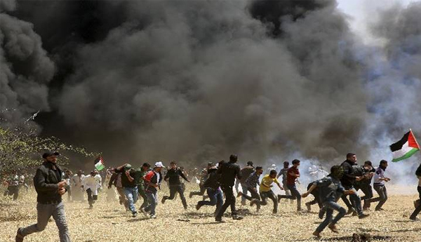 Israeli Gunfire Wounds At Least 28 Palestinians As Gaza Border Protests Build