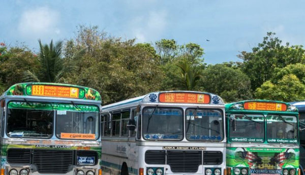 Embilipitiya – Colombo private buses commence strike action