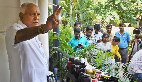 B S Yeddyurappa Swearing-In: Karnataka’s New CM Says People Will Reject Congress-JD(S) ‘Unholy’ Alliance