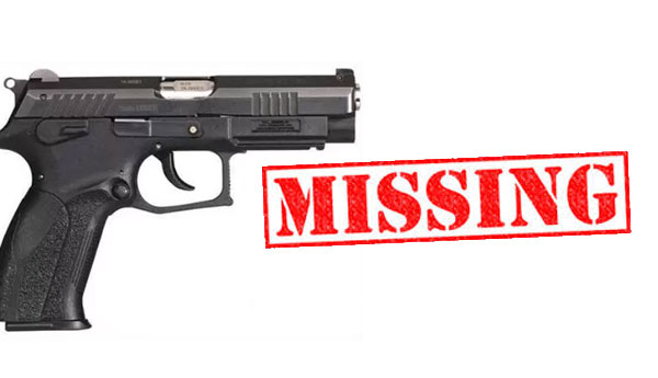 Firearm of a MSD Member Reported Missing