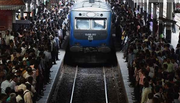 A Token Strike By Group of Railway Employees From Midnight Today