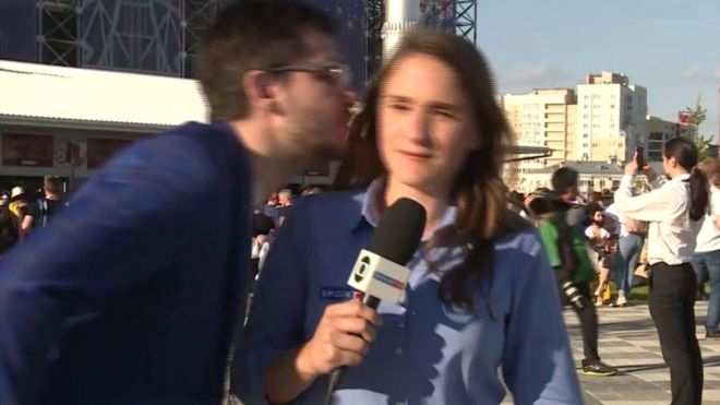 World Cup Reporter Julia Guimaraes’ Fury At On-Camera Kiss Attempt