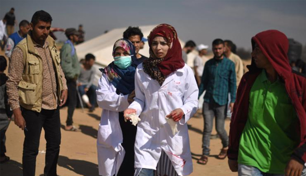 Israeli Army Kills Palestinian Nurse In Gaza Border Protest: Medics