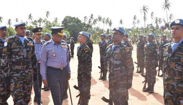 UNPK Mission Contingent Passes Out in Sri Lanka.