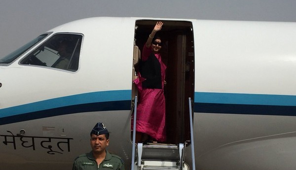 Sushma Swaraj’s Plane Loses Contact with ATC for 14 Minutes