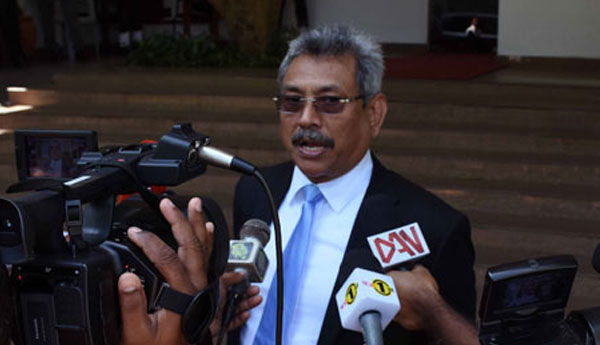 Gotabaya Denied Media Reports of Purported Meeting With 16 SLFP Rebels.
