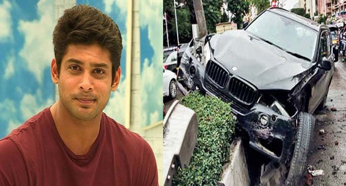 Actor Siddharth Shukla arrested for rash driving accident, bailed out