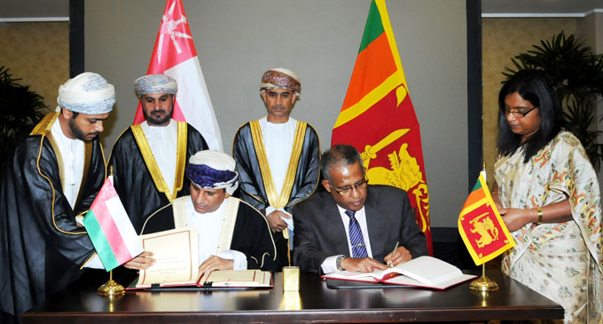 Sri Lanka and Oman sign agreement on avoidance of double taxation and prevention of fiscal evasion Sri Lanka and Oman sign agreement on avoidance of double taxation and prevention of fiscal evasion