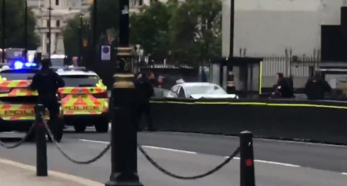 Car crashes outside UK Parliament: Several pedestrians injured, driver arrested