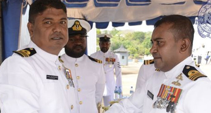 Lieutenant Commander (ND) Saman Wijesundara assumed duties