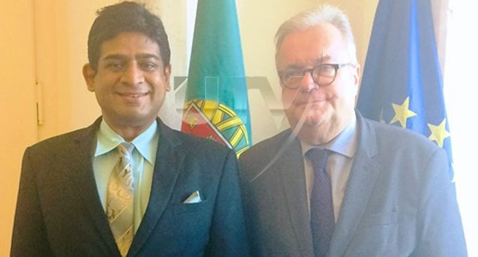 Sri Lanka briefs Portugal on reconciliation process