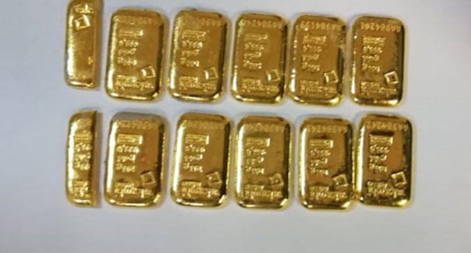 Duty-free worker’s attempt to smuggle out gold biscuits worth millions busted