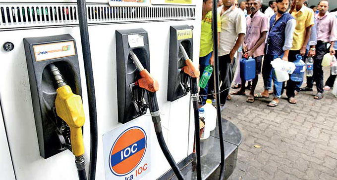 Lanka IOC petrol prices reduced