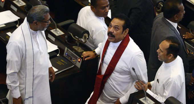 Mahinda Rajapaksa-faction to boycott Parliament today?