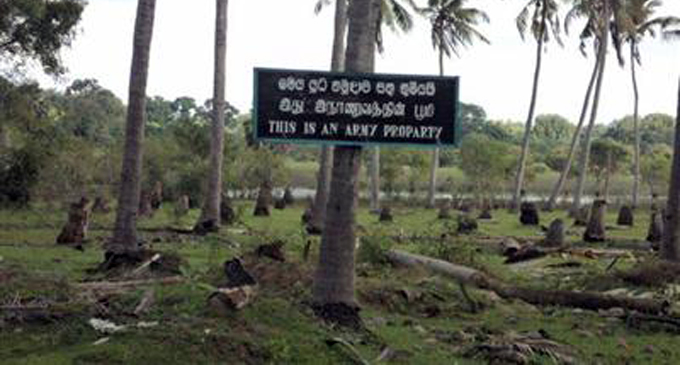 More Army-held lands released in Ampara, Trincomalee