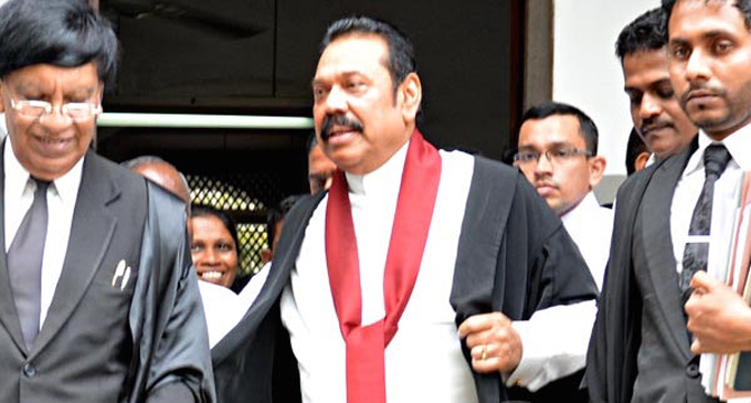 Rajapaksa’s Quo Warranto hearing on Jan. 16, 17, 18; Interim Injunction remains [UPDATE]