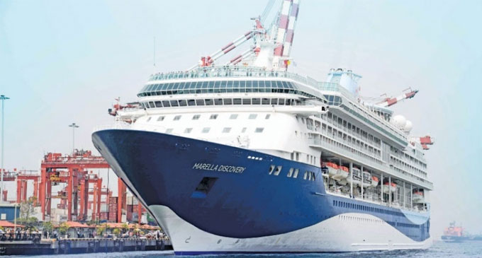 Marella Discovery makes maiden call to Colombo port Marella Discovery makes maiden call to Colombo port