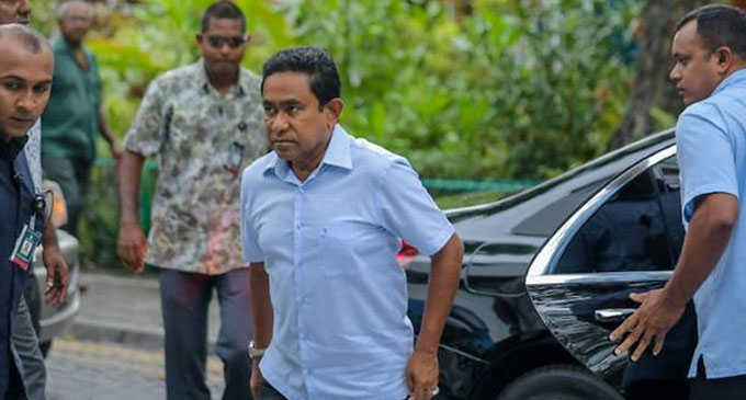Maldives seize US$6.5 million from former president