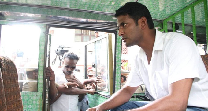 Actor-filmmaker Vishal arrested Actor-filmmaker Vishal arrested