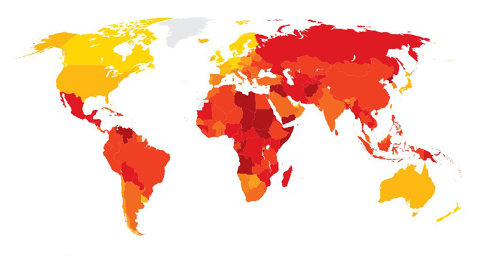 Sri Lanka fails to show progress in 2018 Corruption Index