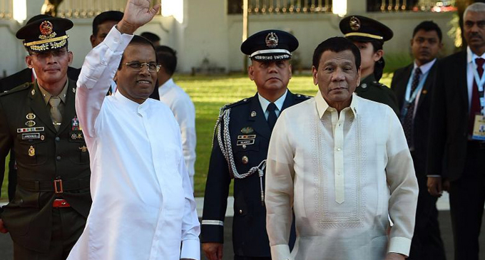 Activists decry Sri Lankan President’s praise for Duterte’s drugs war