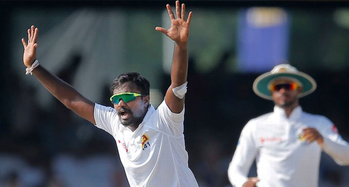 Malinda Pushpakumara bags all 10 wickets in an innings Malinda Pushpakumara bags all 10 wickets in an innings