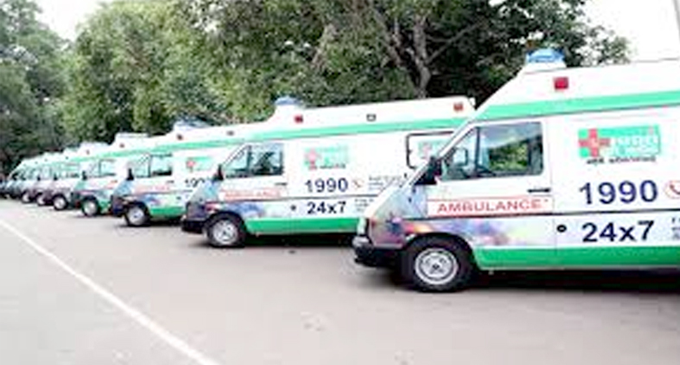 Over 800,000 people served by Suwa Seriya Ambulance Service